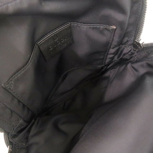 Gucci Guccissima Black CANVAS, LEATHER shoulder - Picture 8 of 10